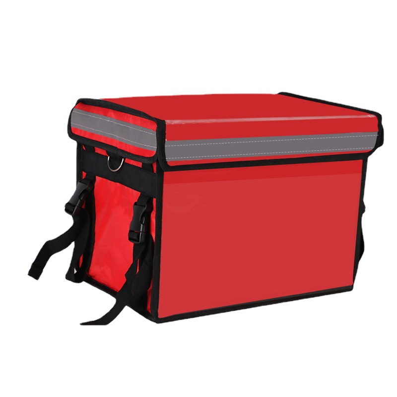 Takeaway Delivery Box Heat and Cold Insulation Fresh-Keeping Waterproof Box Commercial Portable Rider Equipment Car Thickened Delivery Box