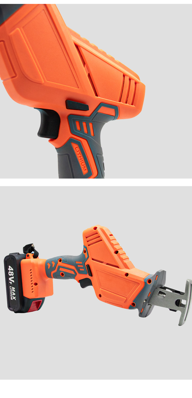 跨境电动马刀锯手持多功能充电式锂电往复锯小型户外家用切割电锯