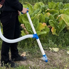 多功能手动农用追肥器 玉米点肥施肥器背包式溜肥器颗粒肥撒肥机