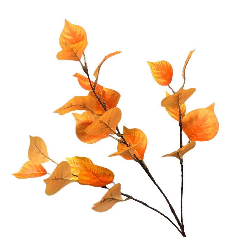 橘色仿真玫瑰绣球牡丹迷雾文心兰樱花橙色婚礼堂背景婚庆花排装饰