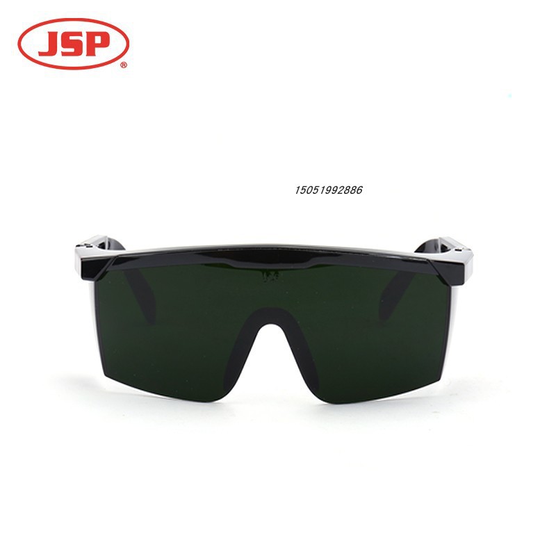 JSP洁适比02-1207海查焊接防护眼镜成人PC镜片耐刮擦镜腿可调节护