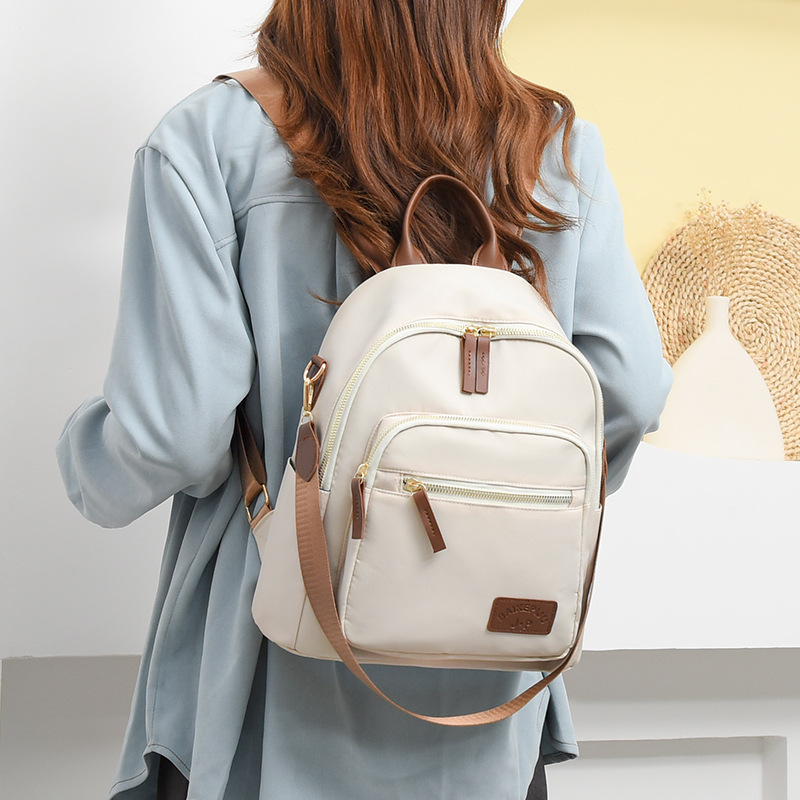 New Oxford Cloth Simple Casual Backpack Fashion Fashionable Student Schoolbag Travel Backpack