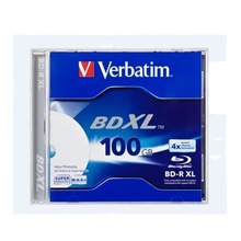 原装Verbatim威宝100G档案级可打印BD-R单片盒装空白蓝光刻录光盘