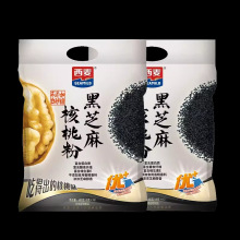 【主播】西麦黑芝麻核桃粉600g*2袋即食营养早餐黑芝麻糊