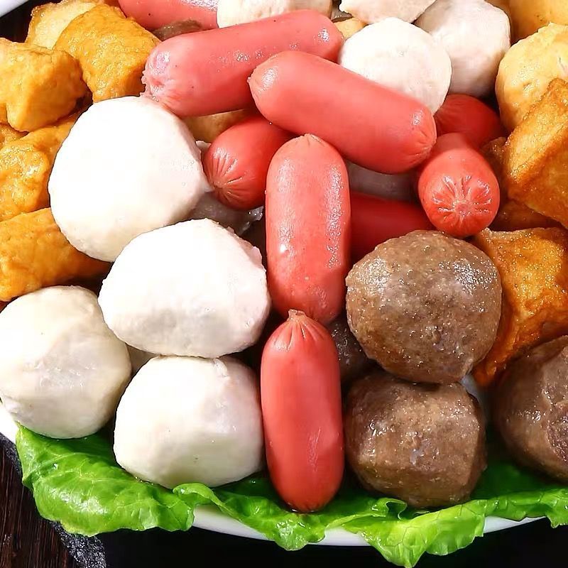 关东煮食材组合火锅食混装各种丸子关东煮串串香配菜烧烤材料批发