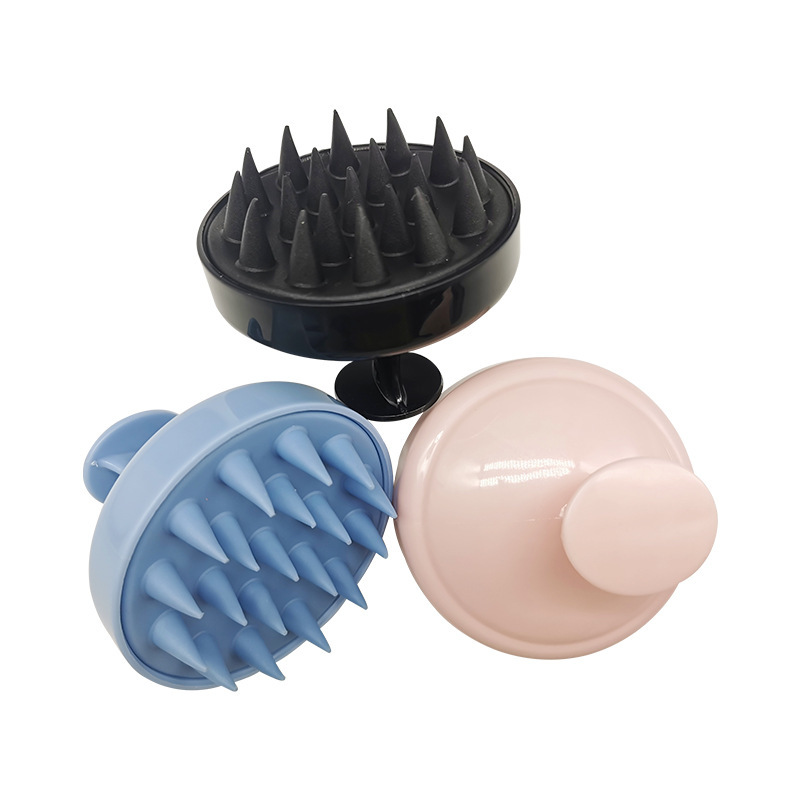 Household Silicone Massage Shampoo Brush