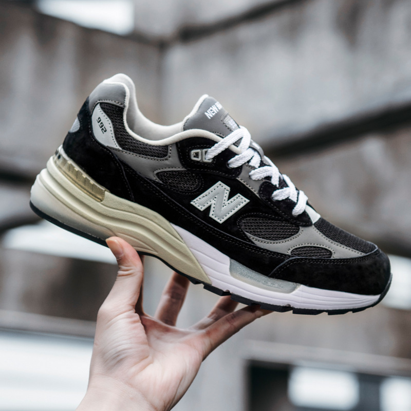 余文乐同款元祖灰nb992浪新百伦威经典复古休闲运动鞋慢跑鞋莆田