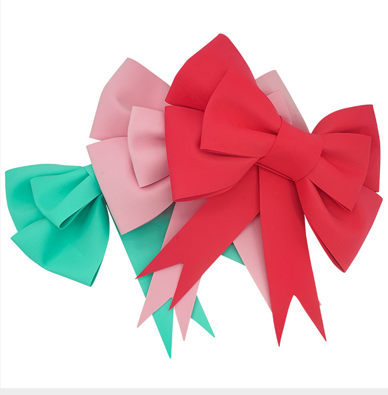 彩色网红eva蝴蝶结泡棉海绵纸diy制作材料包婚礼节日道具装饰片材