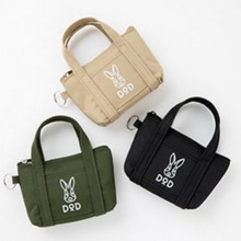 日本BOOK附录兔子迷你款挂扣手提包托特包单肩包休闲包包