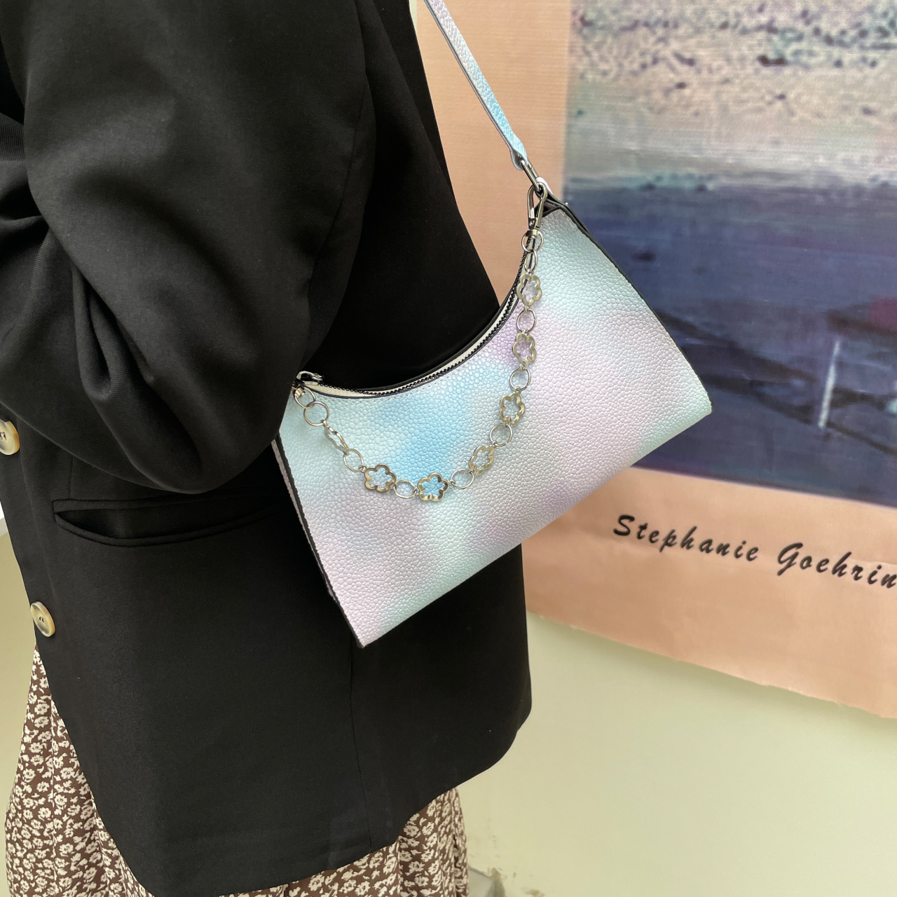 Popular Hot-Selling Woman Bag 2023 New Underarm Bag Niche Design Crossbody Bag Colorful Shoulder Bags Ladies Bags