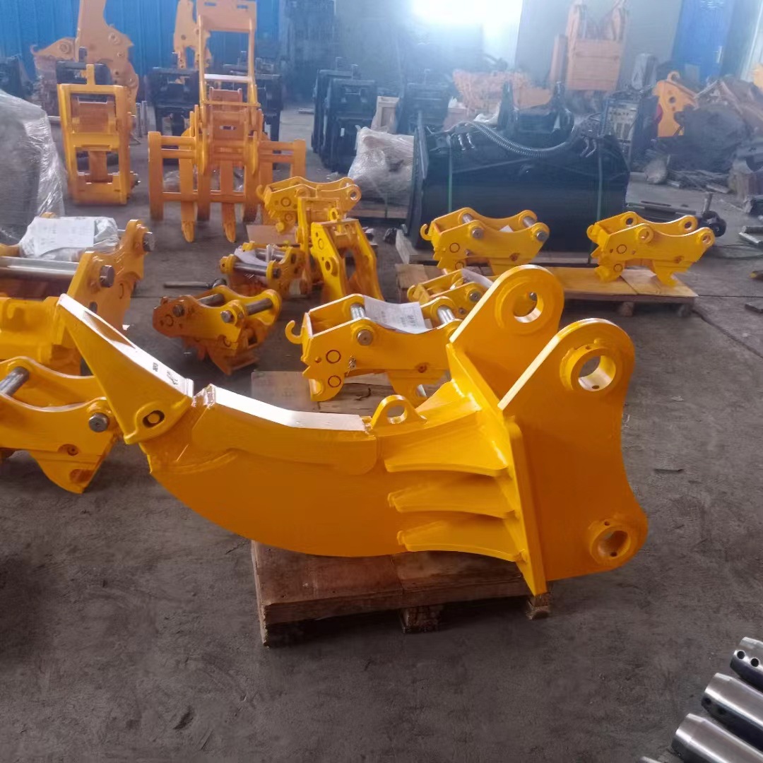 挖掘机单钩松土器