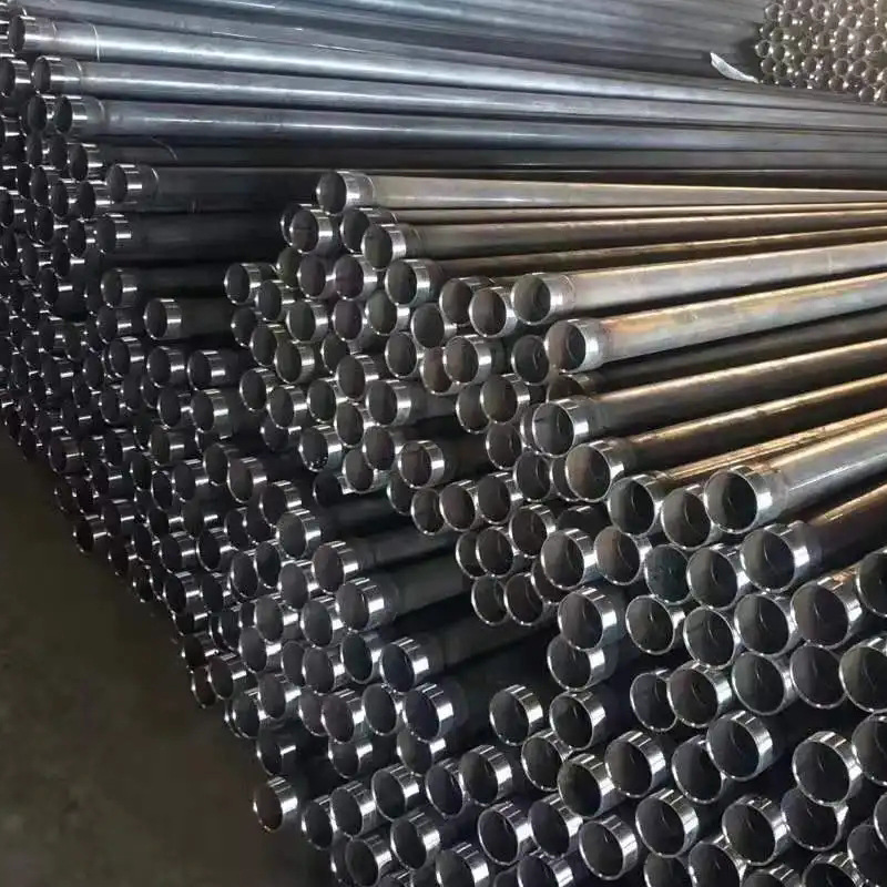 声测管50mm桥梁隧道用超声波检测探测管 钳压式螺旋式声测管厂家