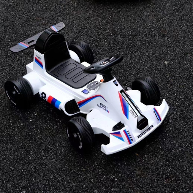 贝多奇儿童电动卡丁车可伸缩坐人小孩四轮玩具车网红童车汽车