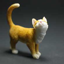 生肖礼品猫摆件工艺品摆件雕像跨境采购代发迷你花园造景仿真猫