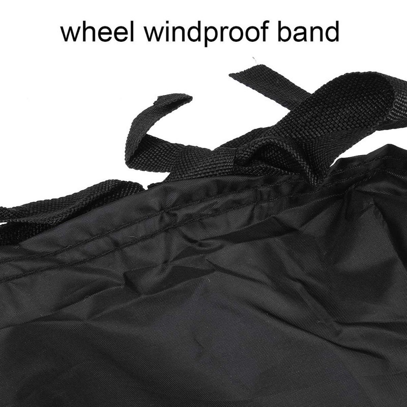 Cross-Border Black Heat Absorption Automobile Protective Cover Waterproof and Sun Protection Rain UV Protection Car Cover Outdoor Car Cover