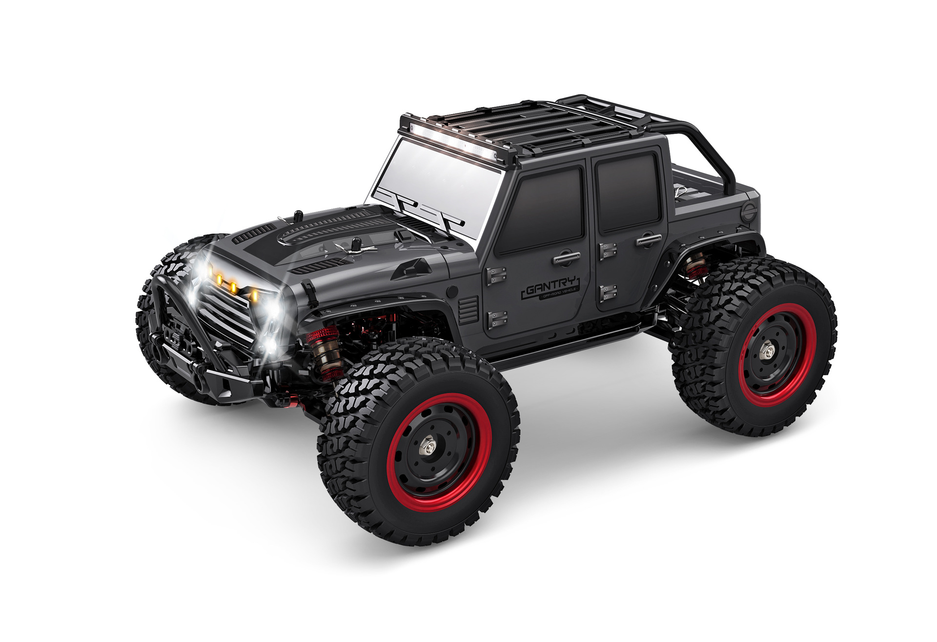 4g金属高速越野遥控车牧马人漂移1:16四驱大脚车38km/h