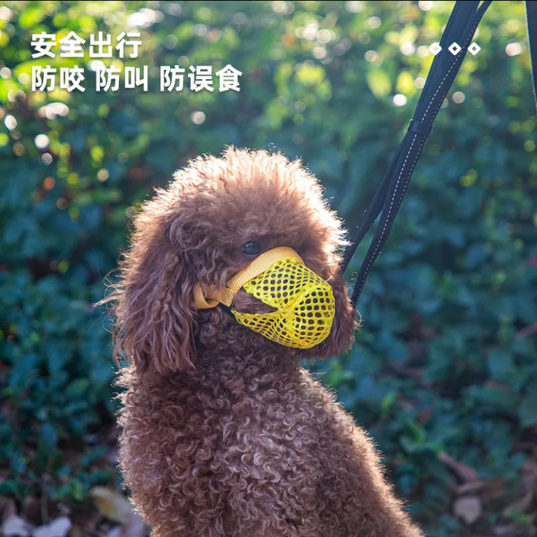 泰迪狗狗嘴套防咬防叫防乱吃可喝水小狗嘴罩小型犬口罩止吠器