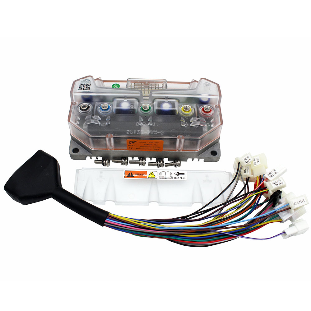 dkys顶阔电动车dk72300s正弦波智能电机控制器静音72v85a2000瓦