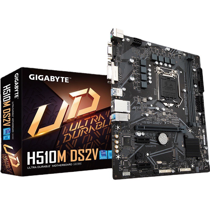 适用于技嘉(gigabyte)h510m ds2v 主板 支持cpu 10400f/10105f