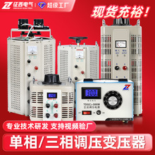 征西单相调压变压器TDGC2/3家用调节0-250/300V接触式三相TSGC2/J