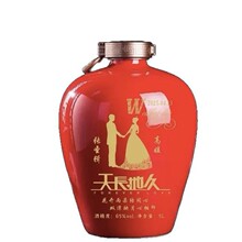 周岁封酒贴满月百天日封坛酒女儿红状元红结婚酒瓶空酒坛定 制刻