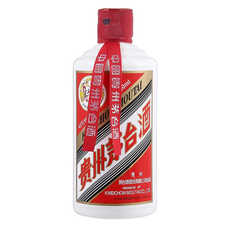 茅台(moutai)贵州茅台酱香型白酒 贵州飞天茅台43度500ml*6整箱装