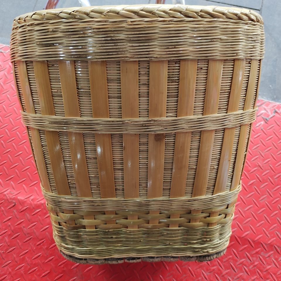 贵州纯手工精品竹编背娄背篼背筐背箩莱筐茶叶筐水果筐竹筐