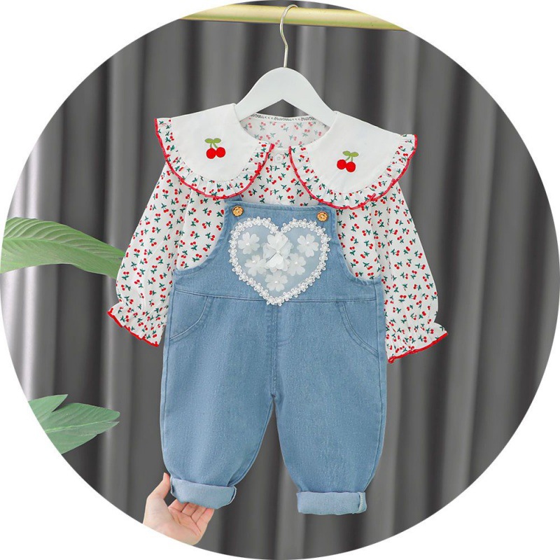 Children's Clothing Boys and Girls New Suit 2023 Spring Clothes 0-3 Years Old Baby Cotton 1 Clothes 5-6-7-8 Months Baby 9