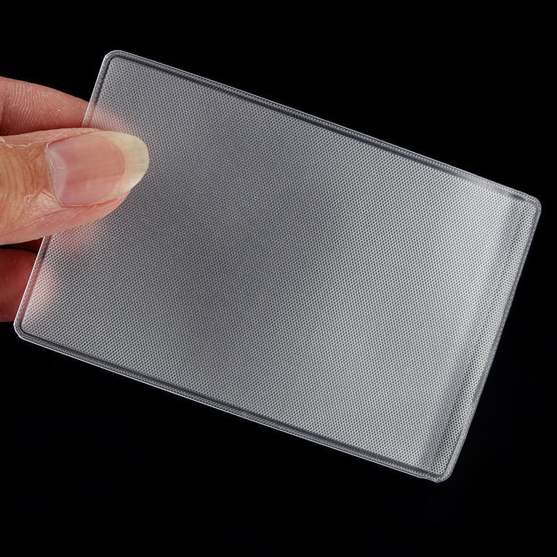 卡膜透明磨砂身份证银行卡套防磁防磨医保卡公交会员卡ic保护套