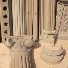 广州grc厂家批发各种尺寸 花柱头 柱脚 梁托 浮雕 免费设计