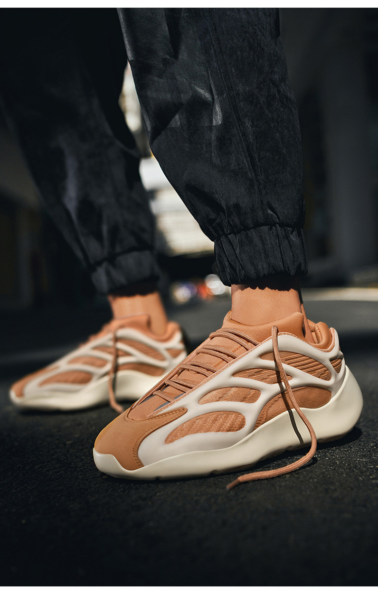 椰子鞋男鞋秋季 2021新款休闲老爹鞋700莆田潮休闲运动鞋情侣鞋子