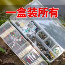 台州传统钓漂盒鱼漂盒多功能钓鱼迷你小漂盒短漂漂盒多用渔具大全