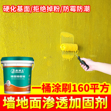 墙固界面剂水泥地面起沙处理剂墙固内固拉毛墙固地固防潮霉加固剂