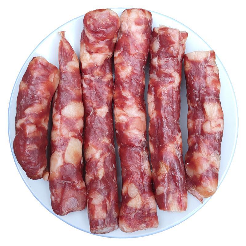 江西井冈山土香肠农家土猪新晒风干手工腊肠咸香非烟熏1斤包-阿里巴巴