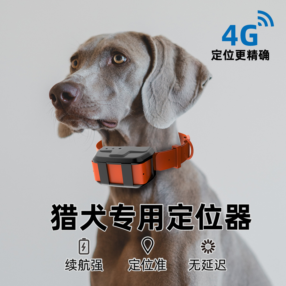 星矛4g全网通猎狗ip67防水猎狗猎犬专用定位器项圈物牛羊通用