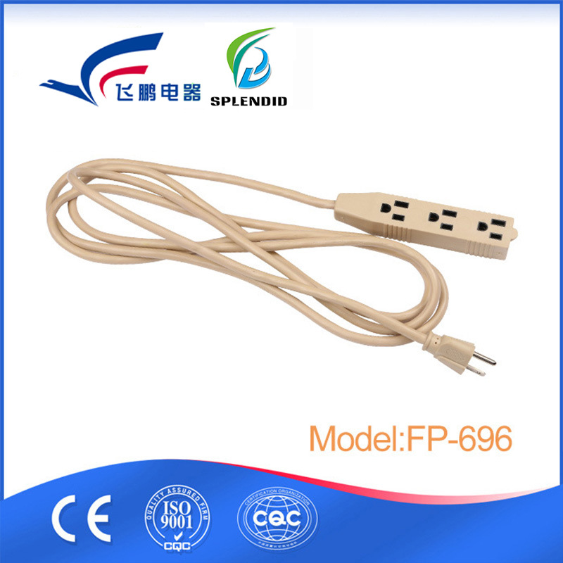 FP-696电源延长线 大功率三孔插座延长线 家用多排电线批发