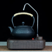 铸铁茶壶烧水老铁壶自动上水电陶炉煮茶器无涂层生铁壶茶具套装