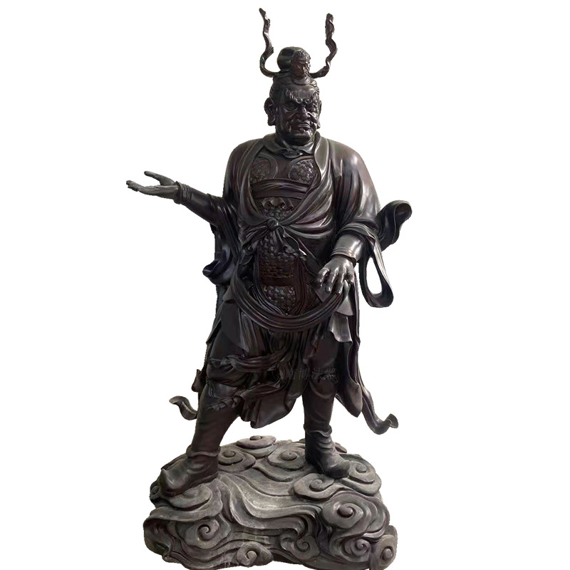 铜佛像定制十二神将神像厂家加工定做铜雕木雕玻璃钢生漆脱胎工艺