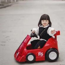 儿童电动车宝宝卡丁车小孩充电漂移婴幼儿可坐人玩具遥控车四轮车