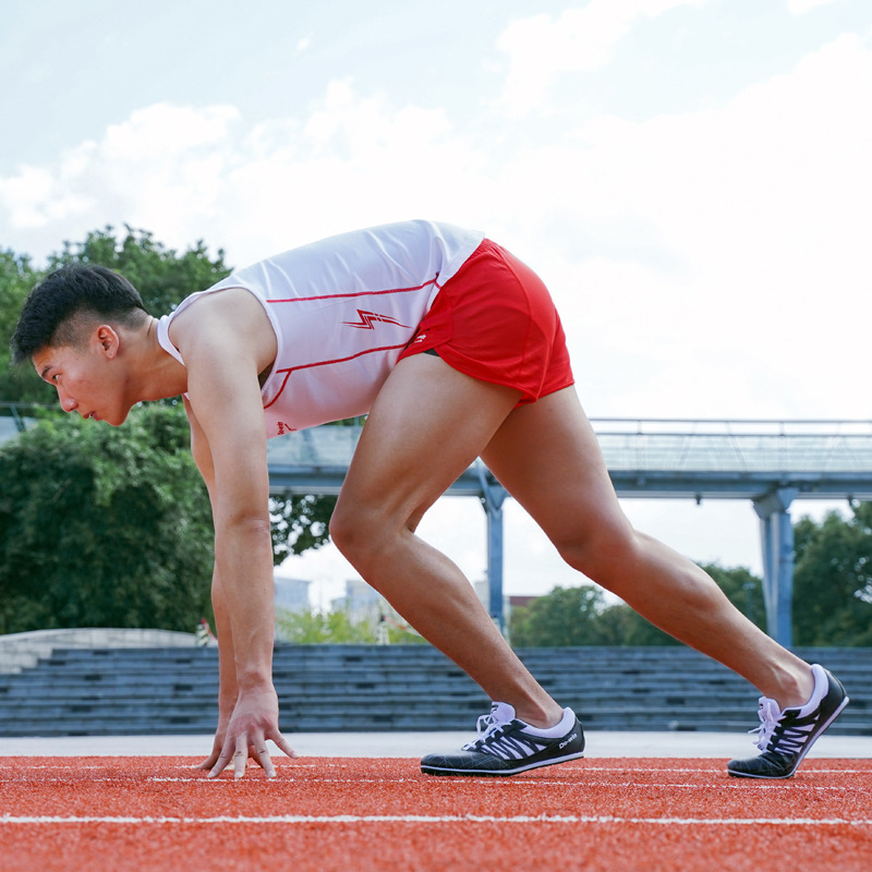 钉鞋田径短跑男体育生训练鞋中长跑学生体考四项钉子鞋pd2506