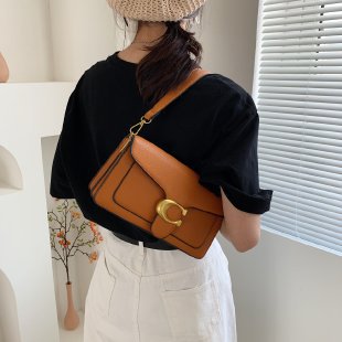 Niche Retro Textured Small Bag 2023 New Bags Women's Bag Crossbody Bag High-End Fashion Small Square Bag