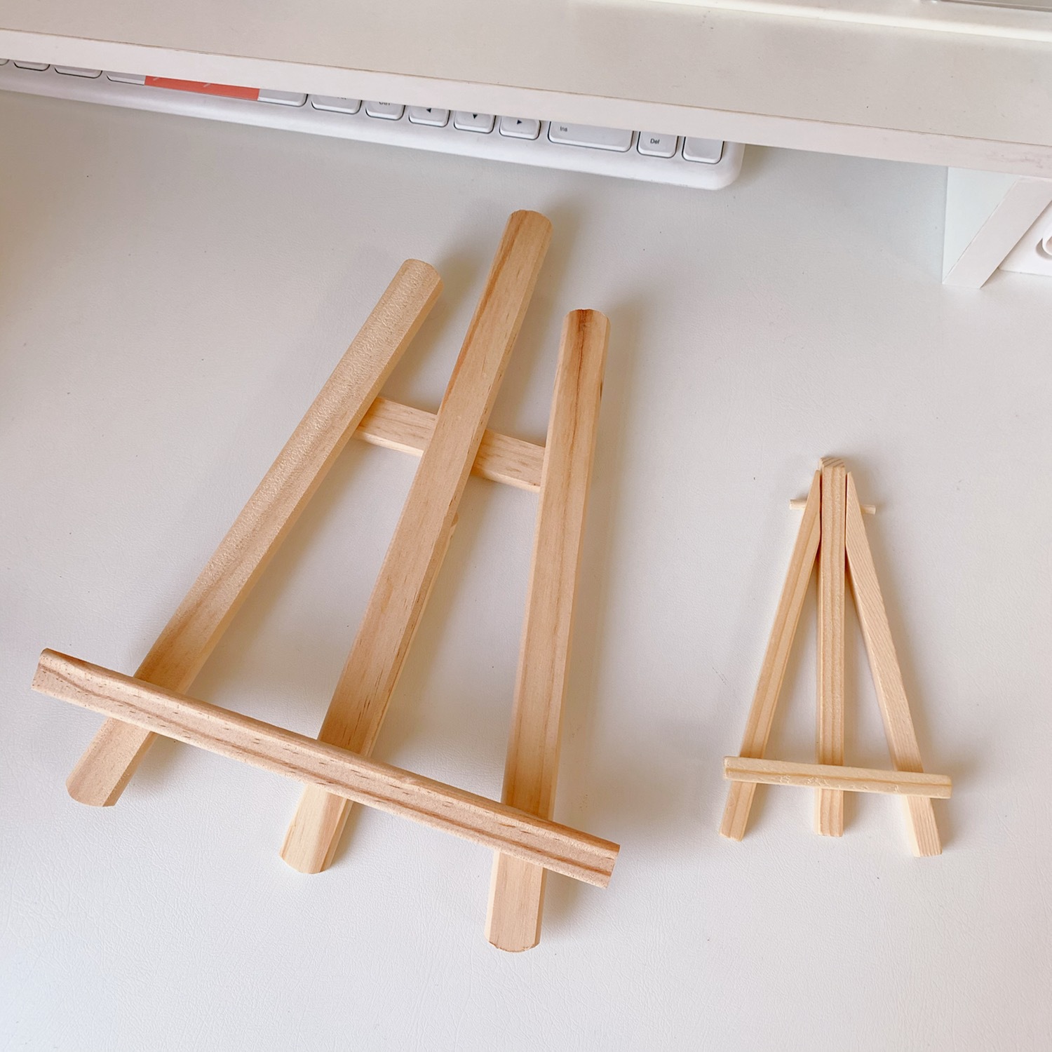 新款木质迷你支架通用手机支架创意可爱迷你多功能平板托架小画架