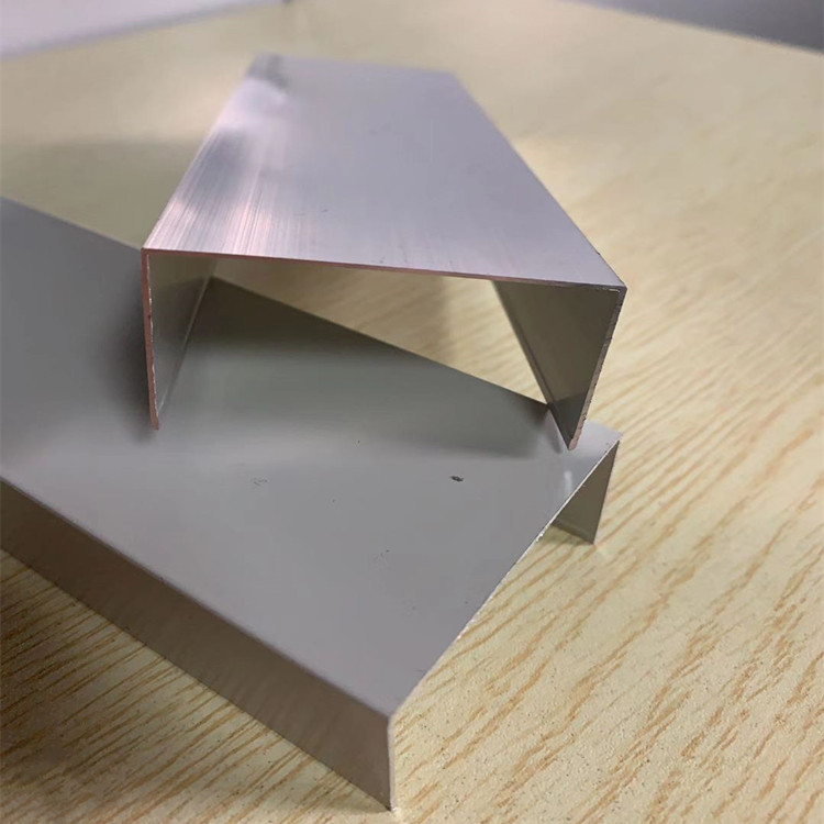 50系列洁净房用包边铝槽6063氧化铝型材50槽