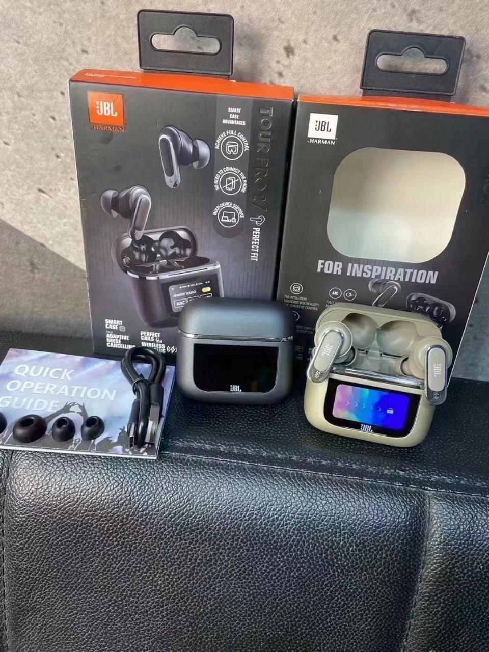 适用于jbl系统tour pro2 音乐商务舱真无线蓝牙主动降噪带麦清晰