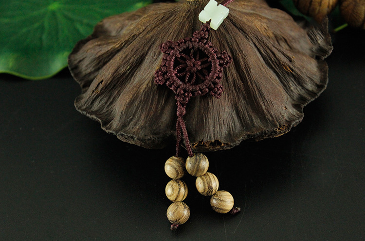 厂家供应 九龙藤六道木19颗手串 车挂纹路 佛珠手链手持念珠