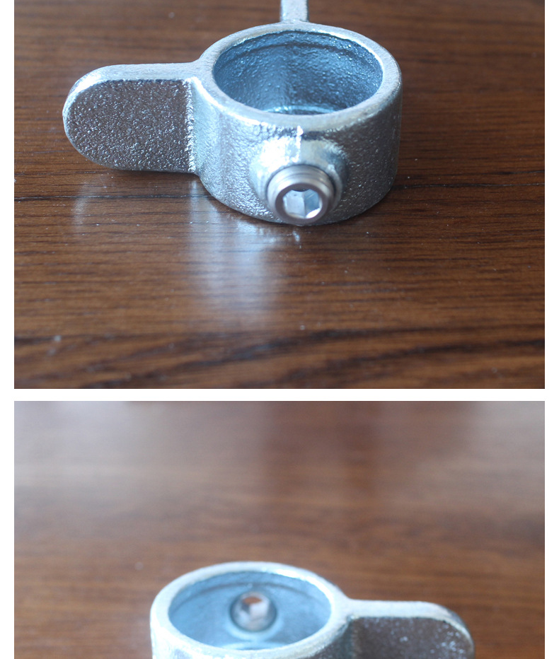 快装护栏连接件配件多种尺寸施工热镀电镀锌临时钢管接头厂家供应