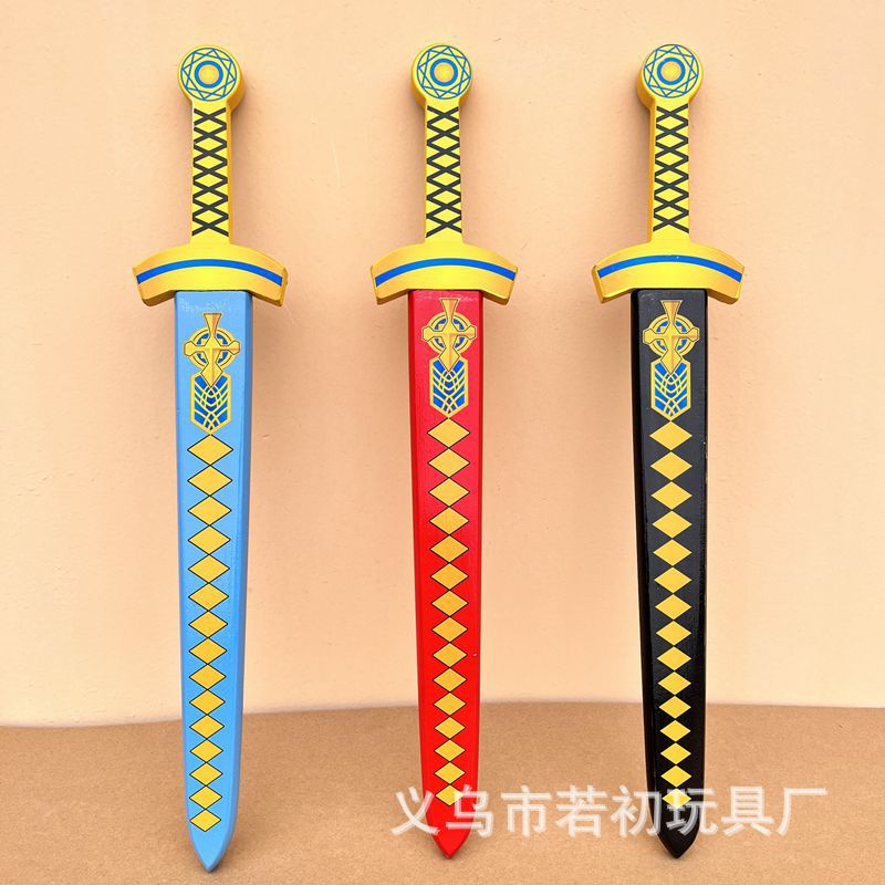 新款木剑木刀儿童玩具宝剑罗马剑男孩户外玩具兵器地摊热卖品批发