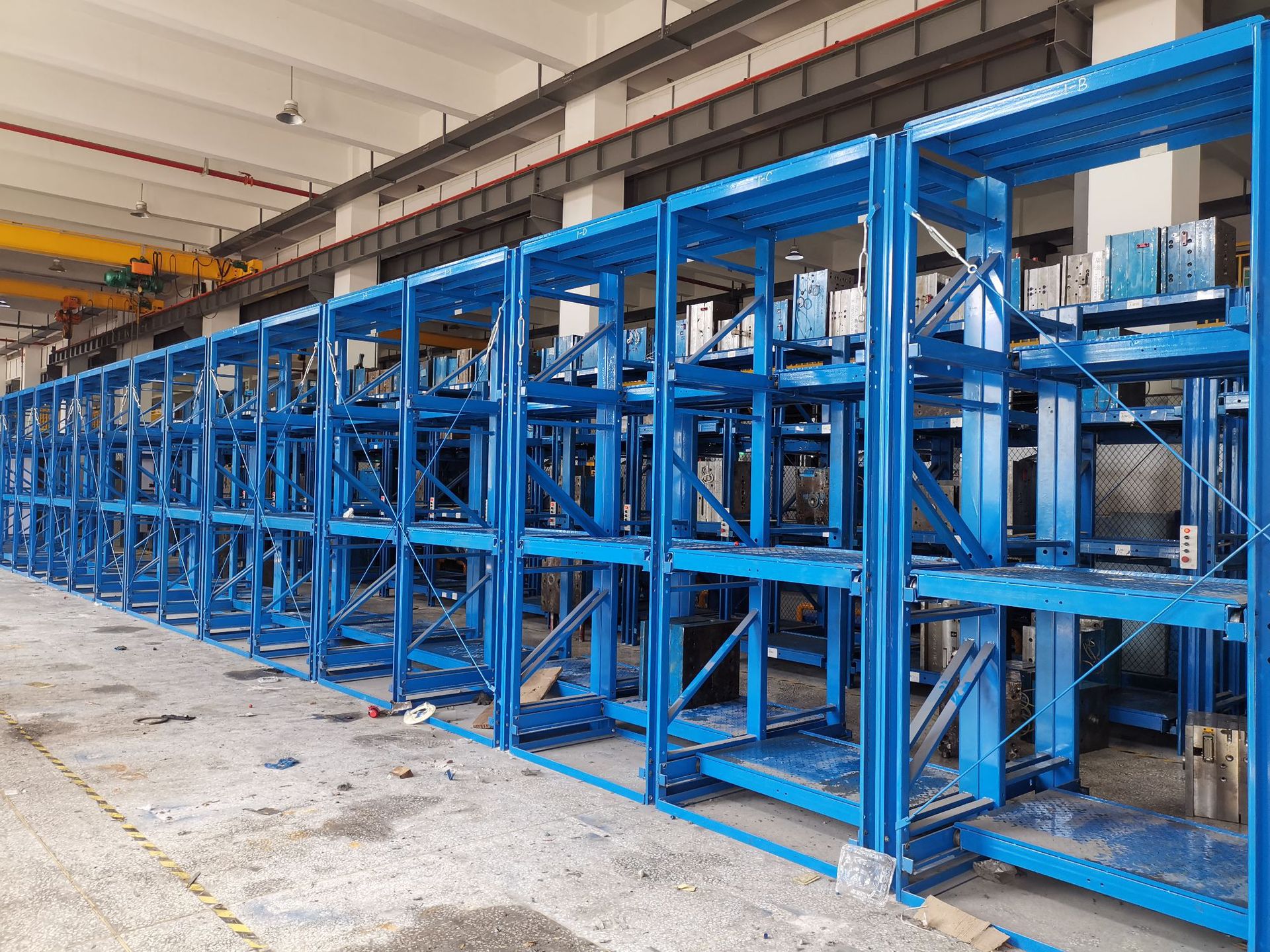 厂直销抽屉模具货架仓库存放架注塑模具架抽拉货架重型可定模具架