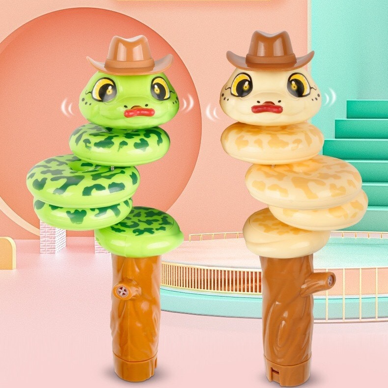 跨境口哨扭扭蛇玩具解压摇摆力控平衡旋转蛇溜溜鸭儿童摆地摊玩具