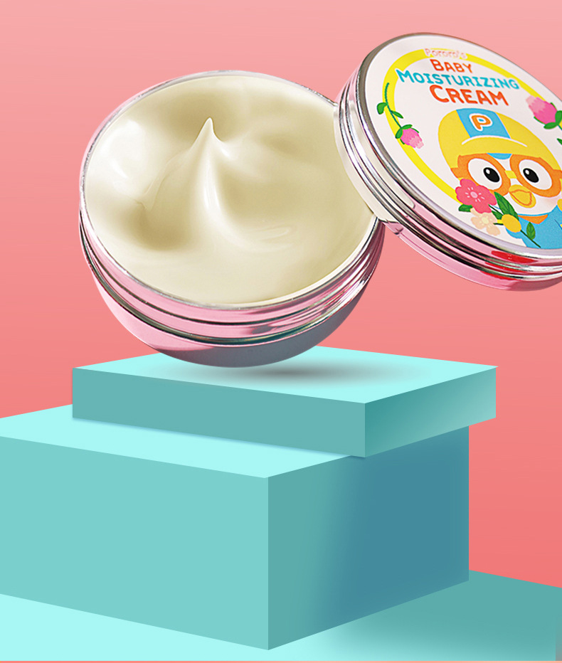 韩国进口正品啵乐乐儿童保湿霜宝露露铁盒面霜宝宝润肤霜护肤乳